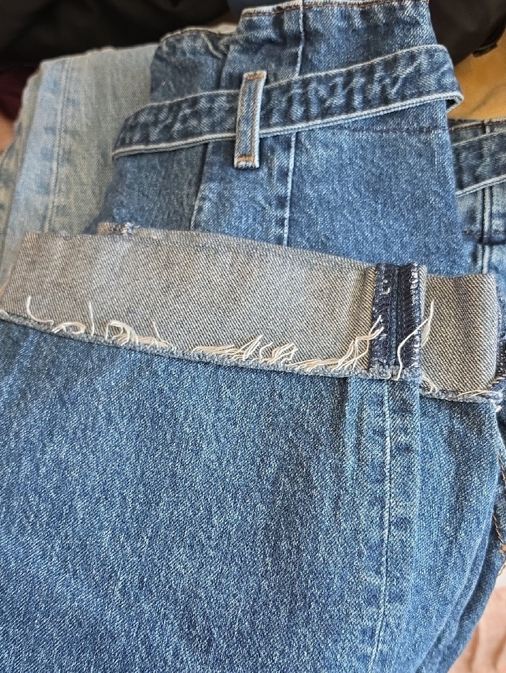 Abercrombie & Fitch Blue Mom Jeans